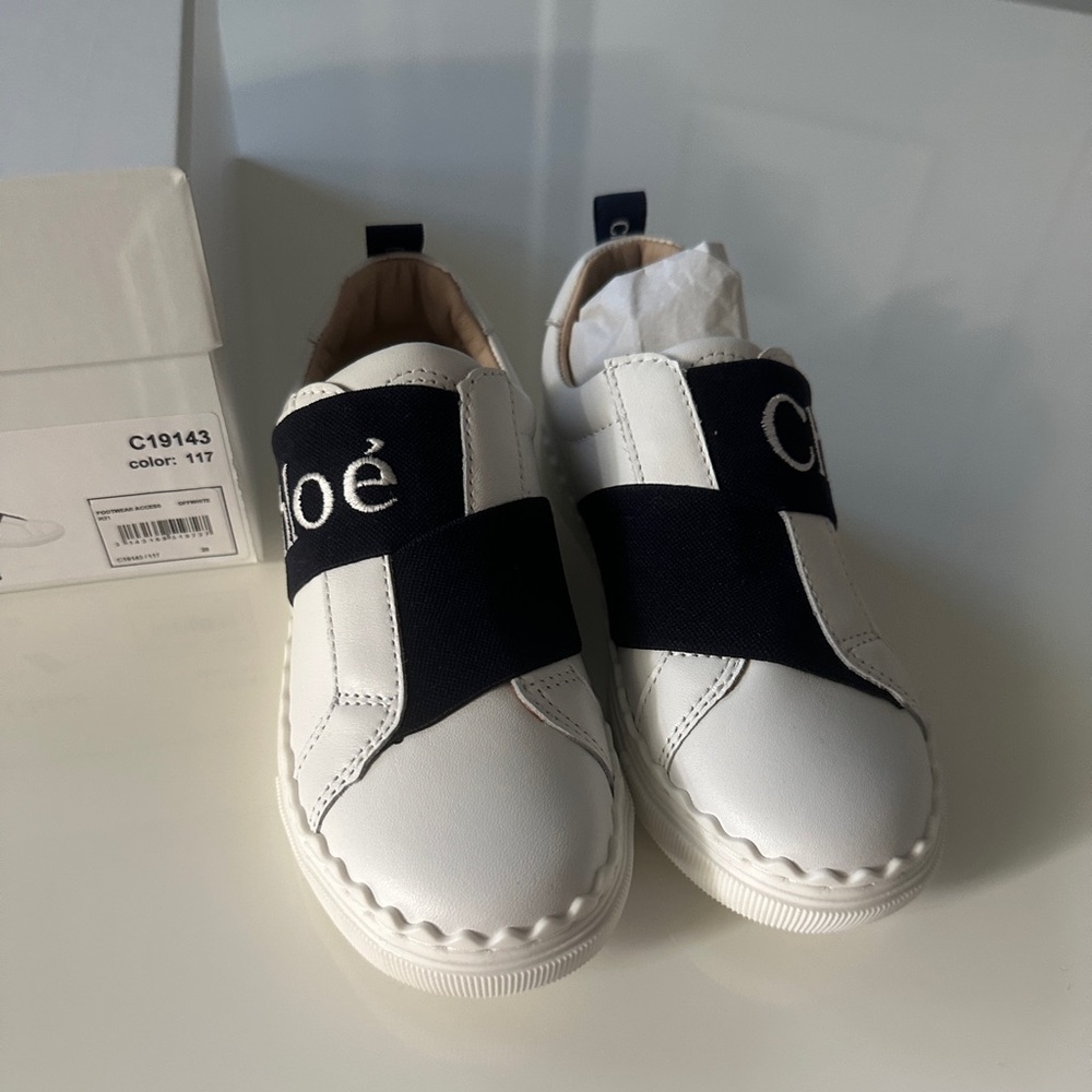 Chole Children’s Sneakers (kids) - Black and white - Size 28